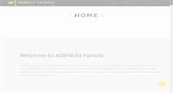 Desktop Screenshot of adenusipatrick.com
